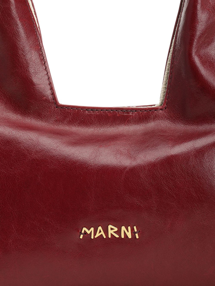 Marni Trapeze Handbags - Bordeaux | 6956f3b68ee1ed8aa0f69cf678232ced3c63127d