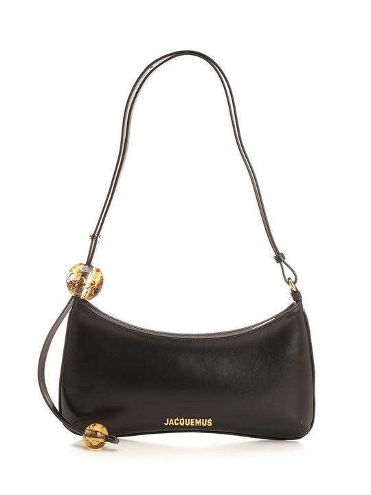 Il Bisou Perle Shoulder Bags Black