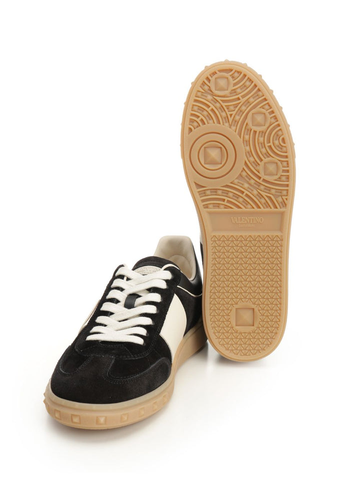 Valentino Garavani Low Top Upvillage Sneakers - Black | f3037412368c64c9c5e90c268cee0233c52ca9da