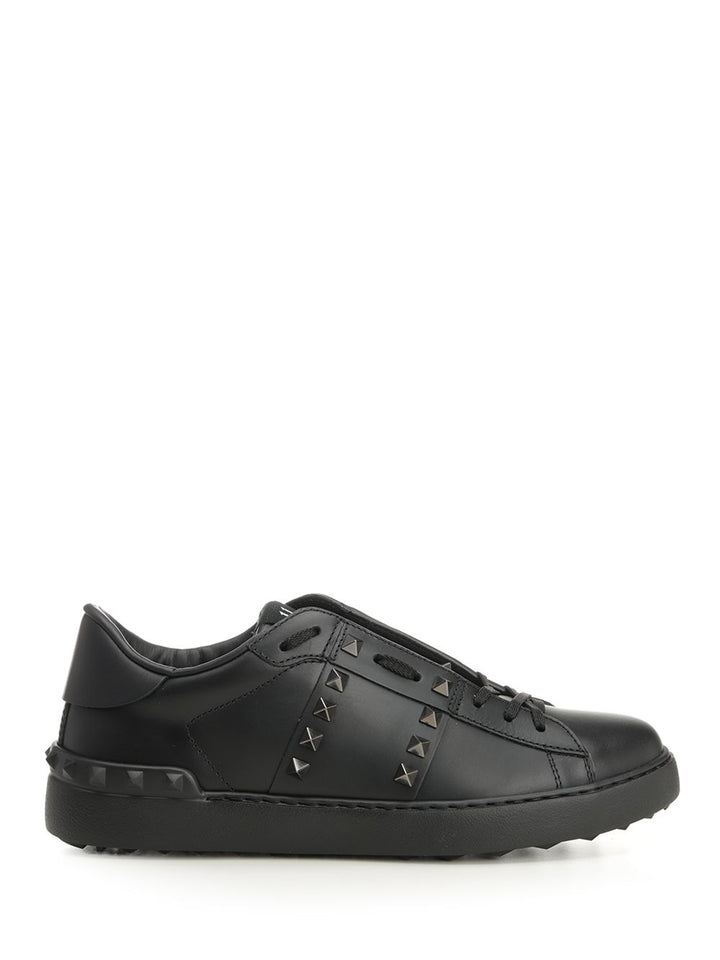 Valentino Garavani Rockstud Untitled Sneaker Sneakers - Black | 48841c3da470f15b98a75c69005796b7b70948a9