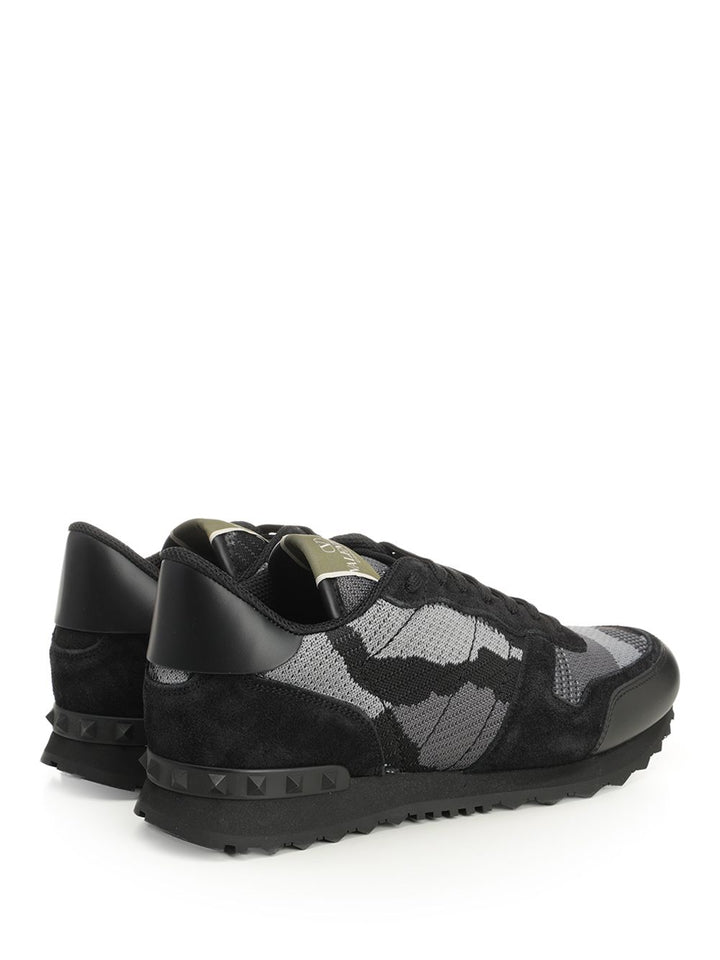 Valentino Garavani Rockrunner Sneakers - Black | 9268dd42f575cc69ebe3e677c8aeaa130a081ba5