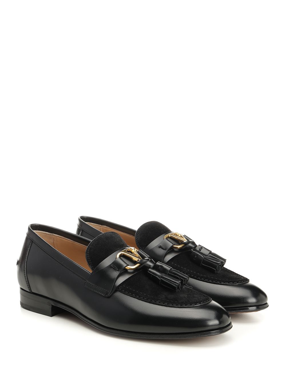 Valentino Garavani Vlogo Loafer Loafers - Black | 0a8d8ba2a2aec859dbd0e103d70bdafdbb849f13