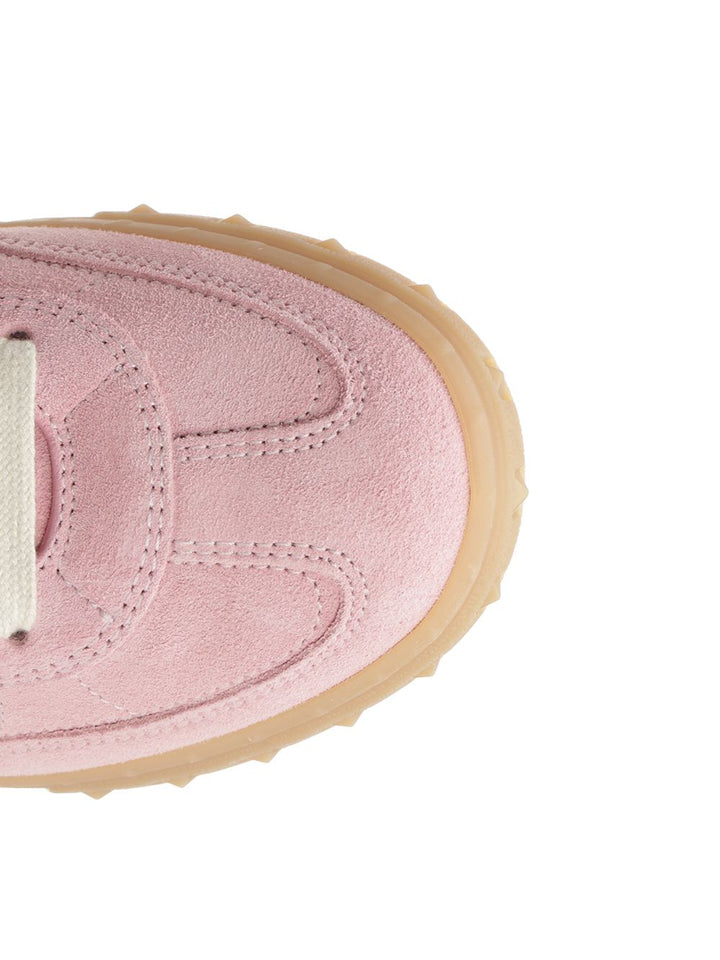 Valentino Garavani Upvillage Suede Sneakers - Rose | 32351d102aa2b57658becee3638912737fdf42d2