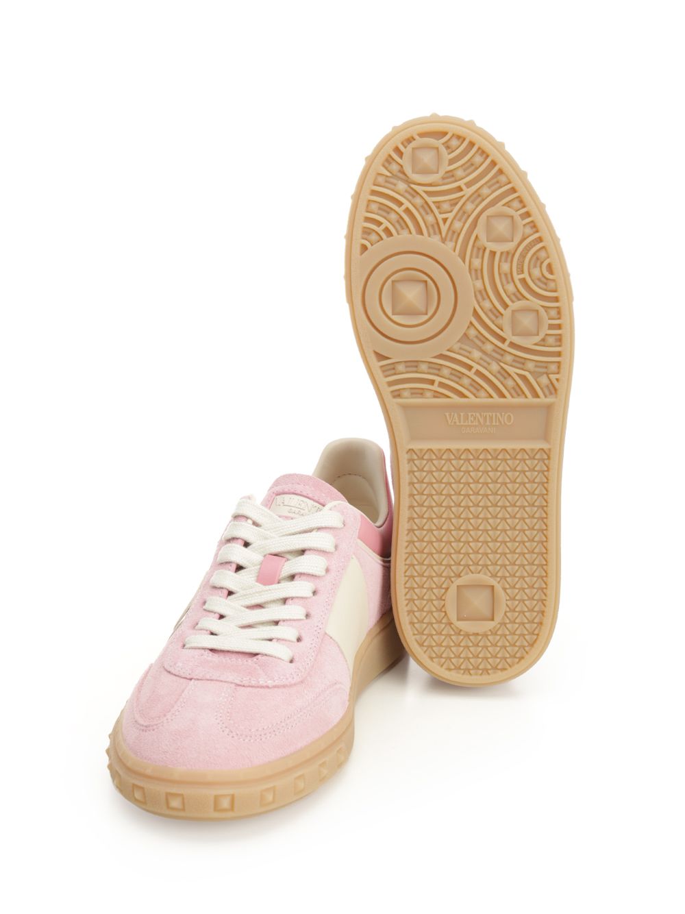 Valentino Garavani Upvillage Suede Sneakers - Rose | 9f77053b2088b7650588936147d6a38878e2426f