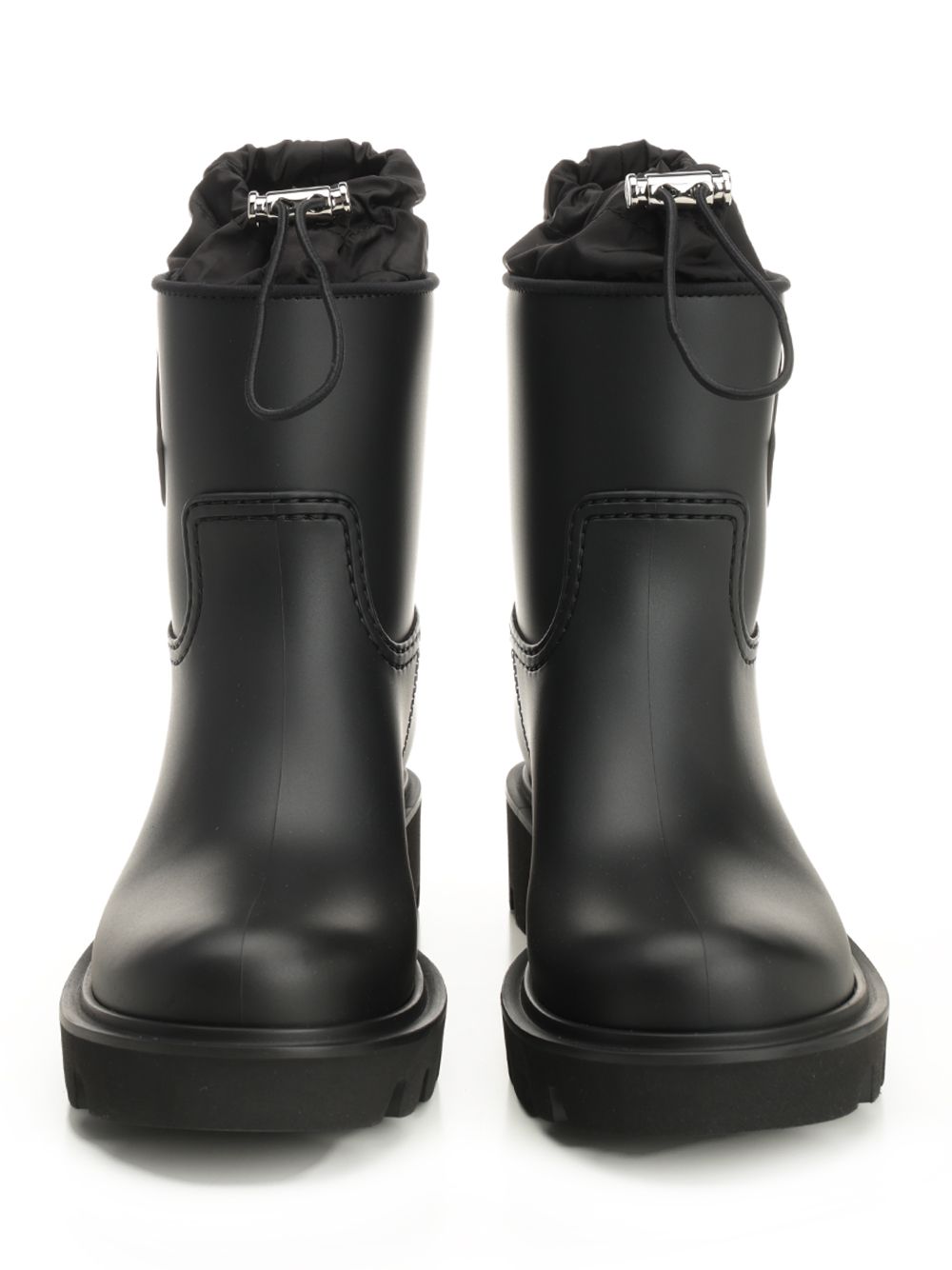 Moncler Kickstream Rain Boots - Black | 5c71bab9a039f610487717fe456f18e3ac8dec81
