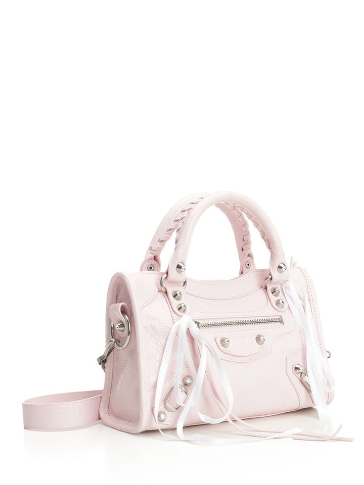 Balenciaga Le City Mini Handbags - Rose | be4d74561323c6a778b96709046c657ca24b93cd