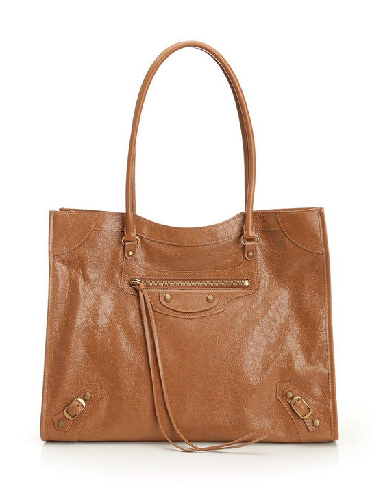 Le City Tote M Handbags Black