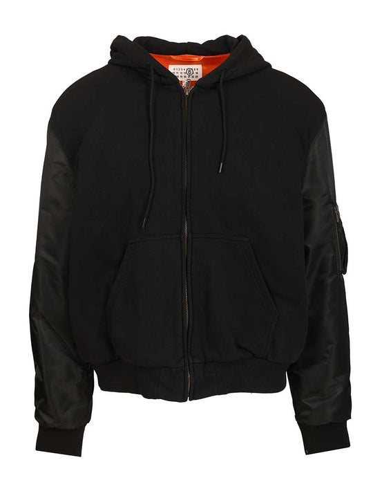 Hooded Jacket Jackets Black