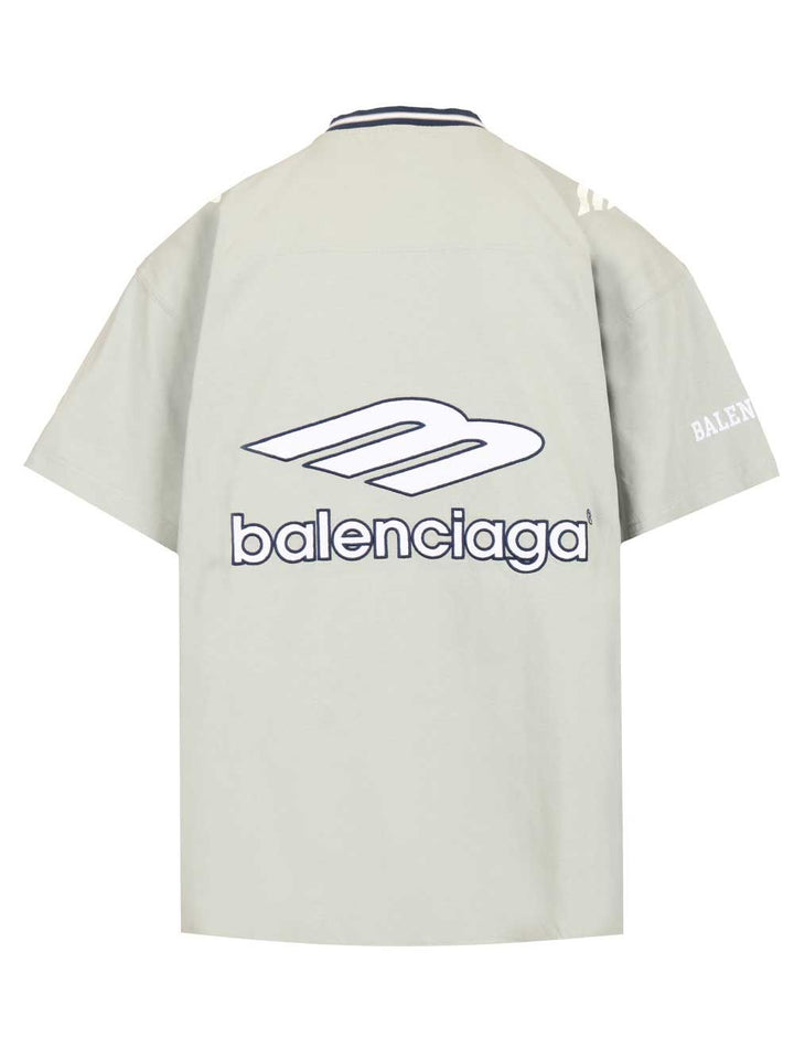 Balenciaga 3b Football T-Shirt - Grey | 9c692ce20370f200d163063455fdf6ef46e6cc12