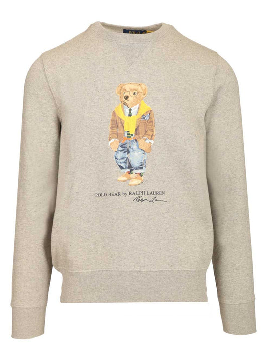 Polo Bear Sweatshirt Sweatshirts Grey