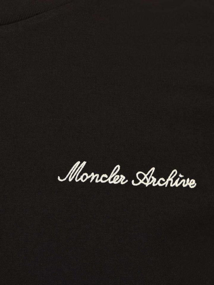 Moncler Double Layer T-Shirt - Black | e3044fc9ccab0238793c5db8c16b92b481529414