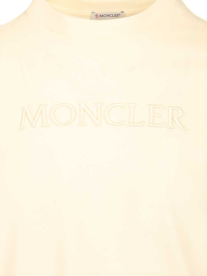 Moncler Cotton T-Shirt - White | 013cd41fca435a5ef68db1a8c7e0487dc1f01806