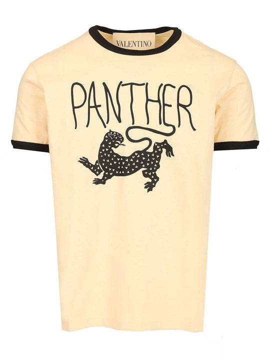 Panther T-Shirt Beige