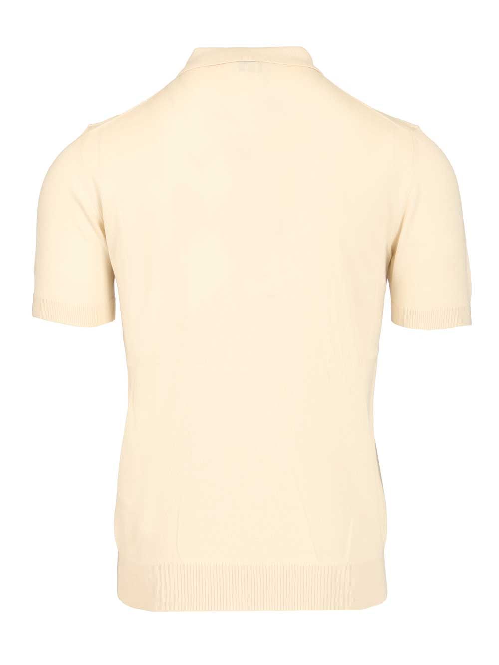 Etro Cotton Knit Polo Shirt Knitwear - White | 75ed9b7806b452dbb6cb7c8116d82890b6e5649a