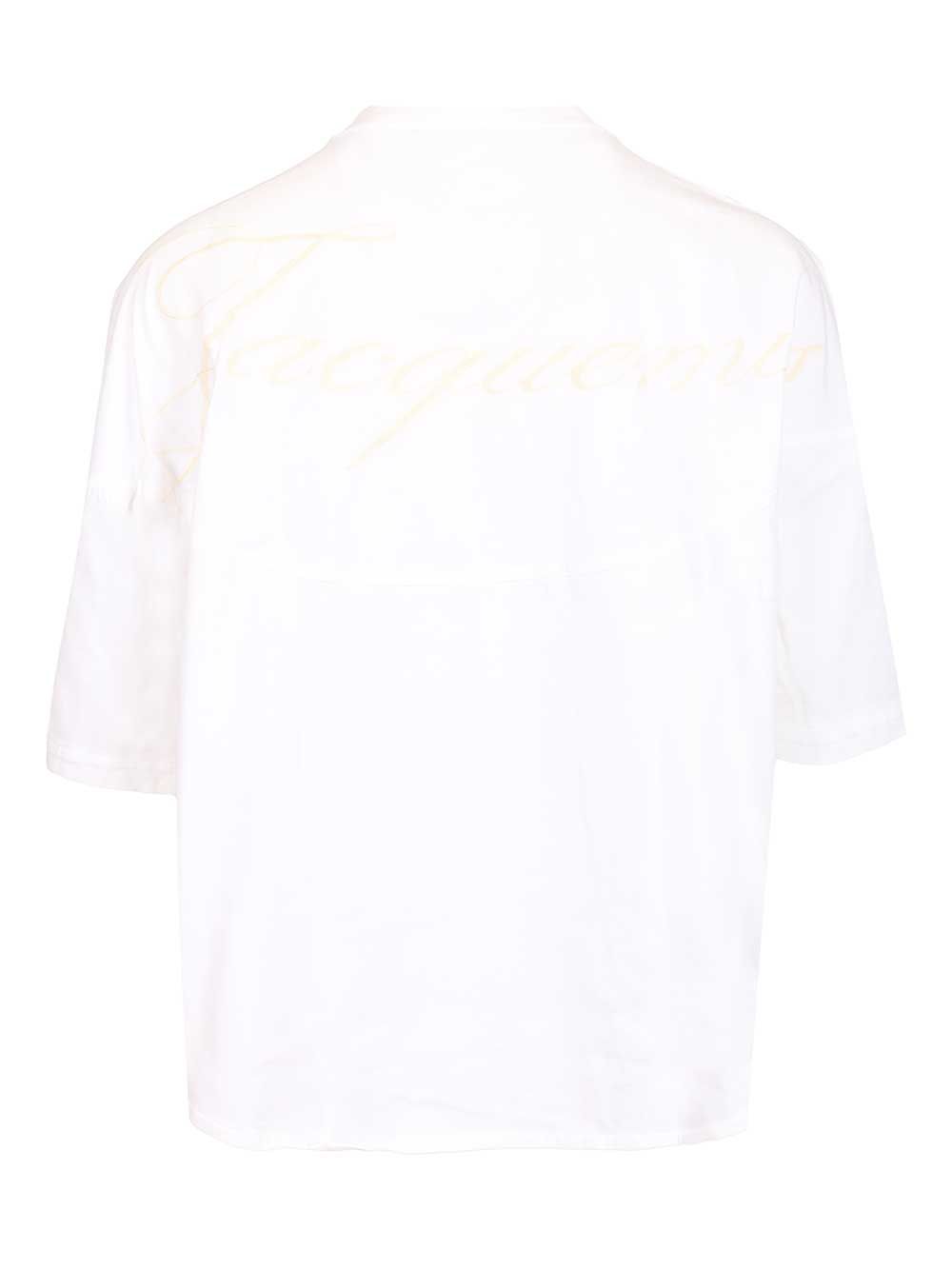 Jacquemus Atelier Cotton T-Shirt - White | 3ca0a78627a53c6cb598c629694a7545f130fa42