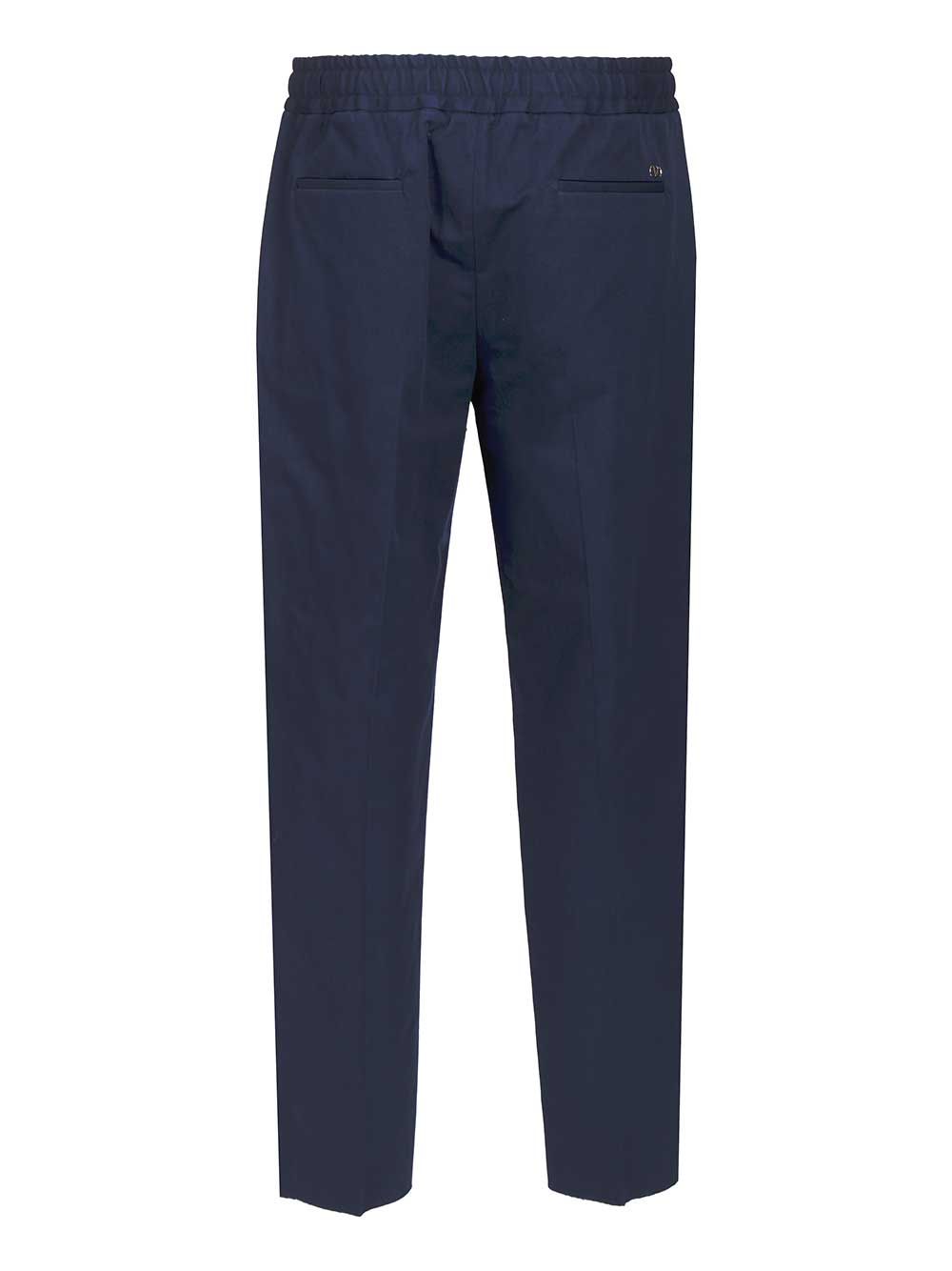 Valentino Garavani Classic  With Pleats Trousers - Blue | 2b79cfbb9a65b39fb762c43d1028eb4846c049e2