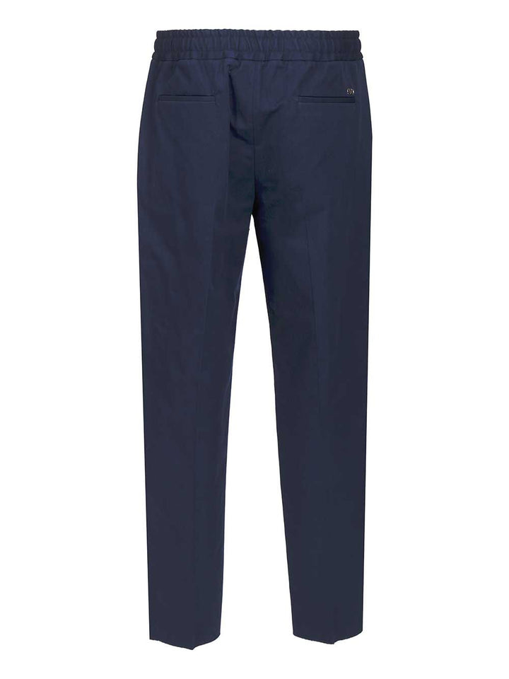 Valentino Garavani Classic  With Pleats Trousers - Blue | 2b79cfbb9a65b39fb762c43d1028eb4846c049e2