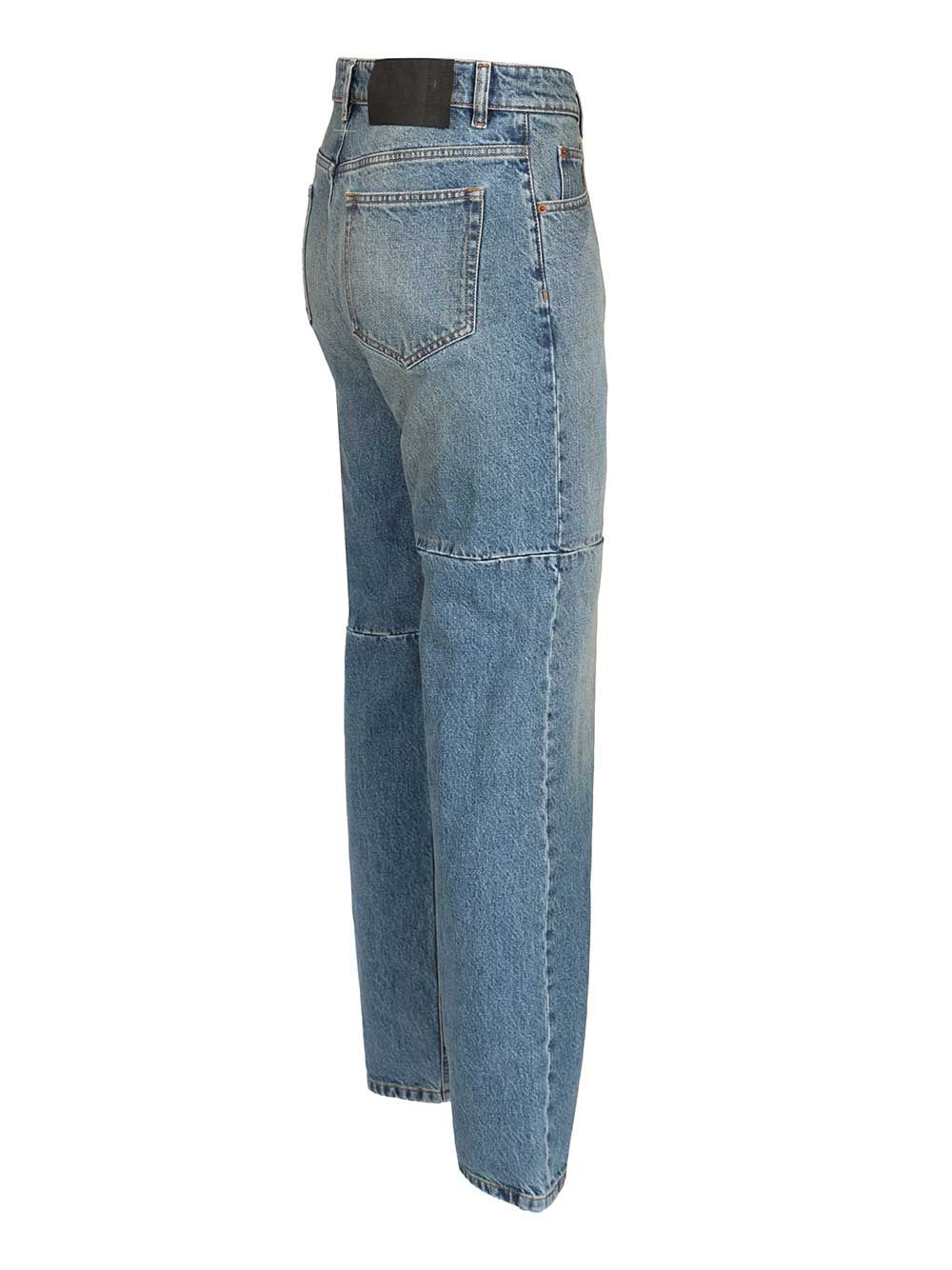 Mm6 Maison Margiela Straight Leg Jeans - Blue | e7c9c8386162c3bea94769fa877e37440751a73a