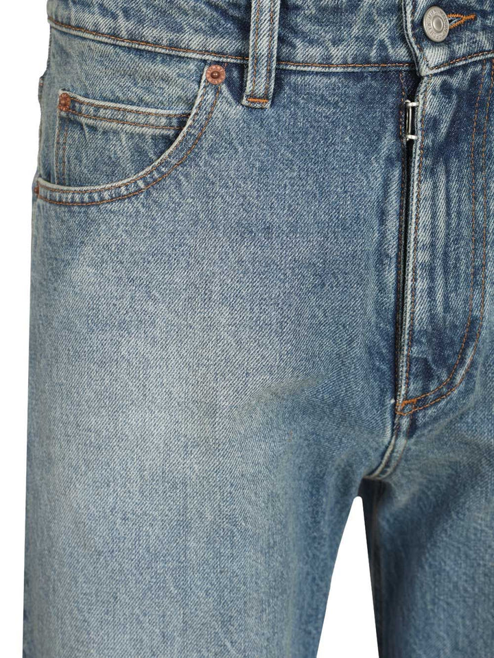 Mm6 Maison Margiela Straight Leg Jeans - Blue | eabca961b47ce357fc6a8d3399e5e23693b2c95a