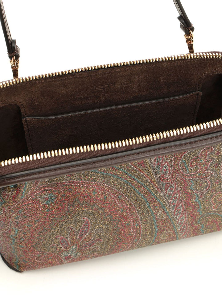 Etro Arnica Clutch In Paisley Canvas Jacquard Crossbody Bags - Multicolor | 13bd4ca7a4e41024d02799d01ffd29bd4631a597