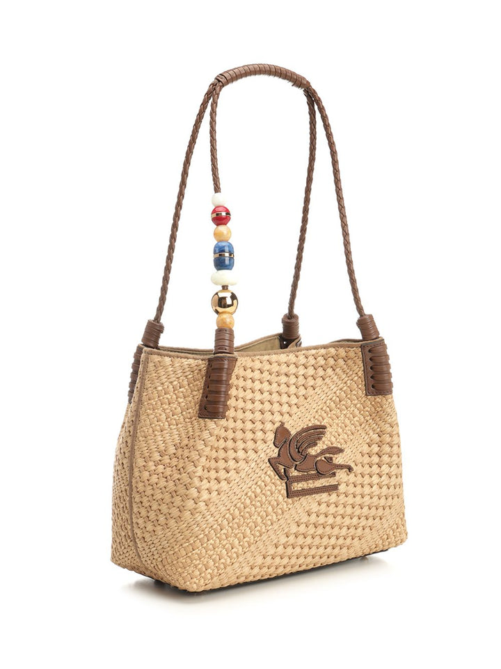 Etro Libra Shoulder Bags - Beige | 1869c25d5fe56ca63e9b190633a347573aa2ac3b