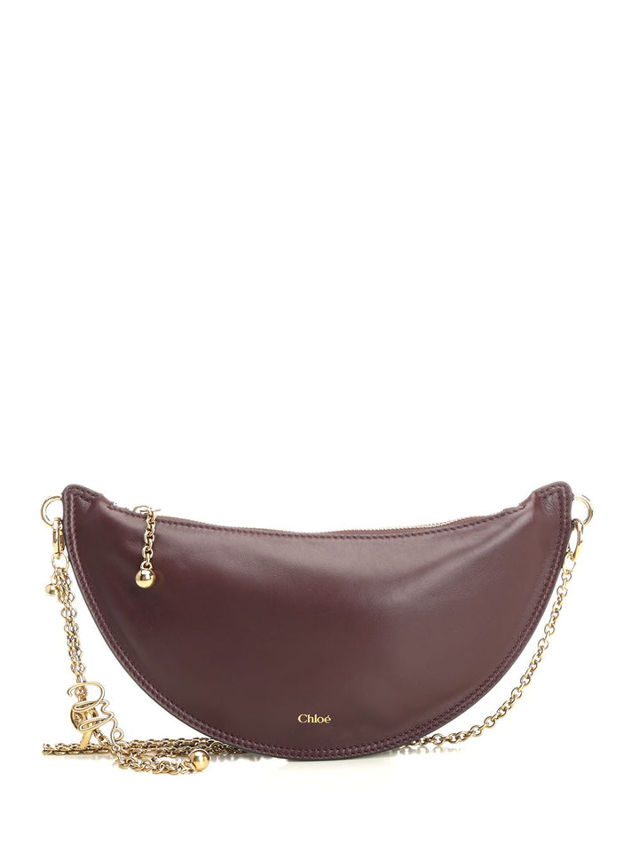 Chloe' Chloé Icons Mini Shoulder Bag Shoulder Bags - Bordeaux | c77ca383ed6f8fc299bf158932d50f72a15e0087