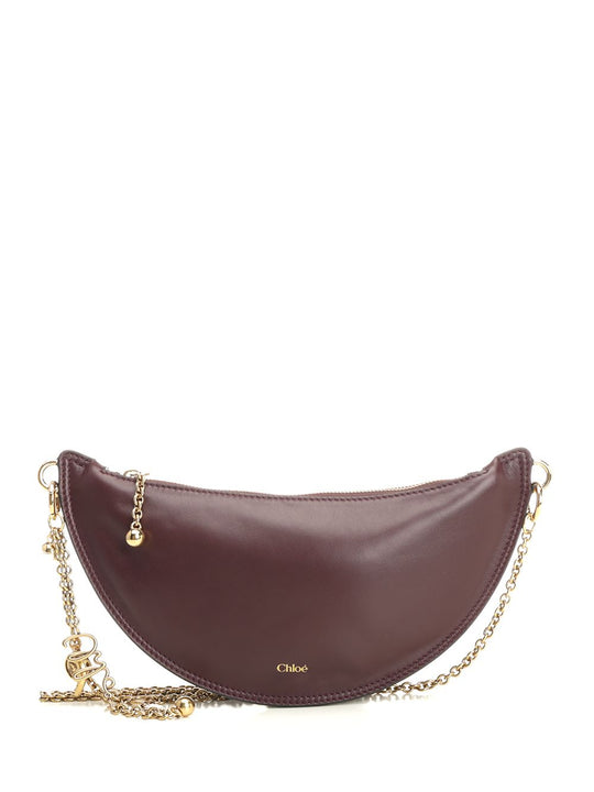 Chloé Icons Mini Shoulder Bag Shoulder Bags Bordeaux
