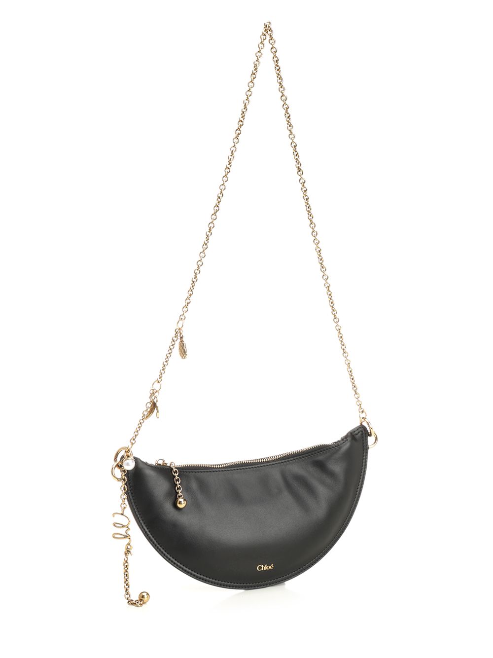Chloe' Chloé Icons Mini Shoulder Bag Shoulder Bags - Black | ab7496fd82621979c981ed486d1e7cc2ef374a20