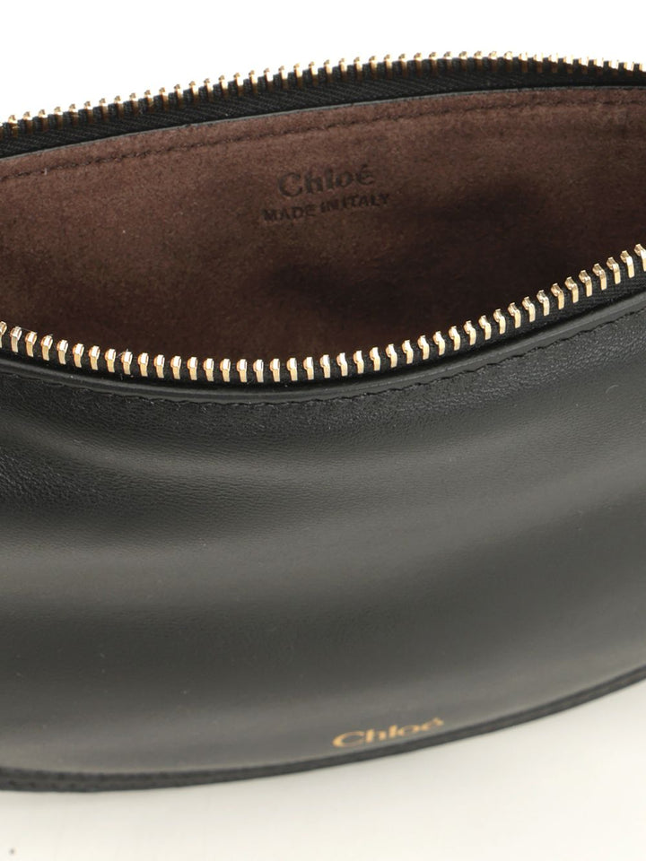 Chloe' Chloé Icons Mini Shoulder Bag Shoulder Bags - Black | 55b9b3ddc60c67d842fd3ffee1d888d31486506d