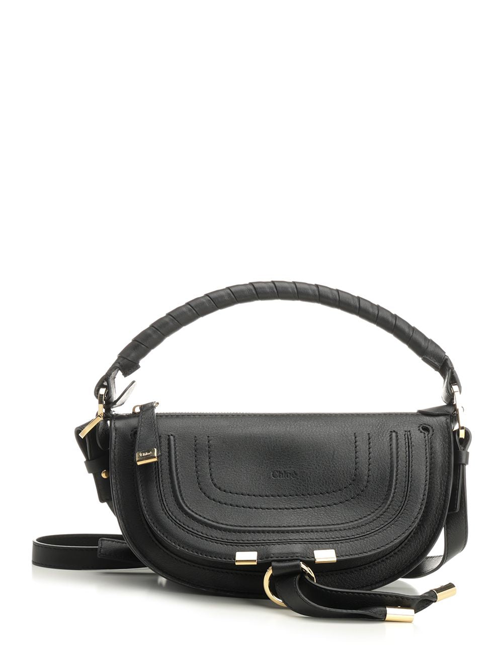 Chloe' Marcie Shoulder Bag Handbags - Black | 5613b70474923cb3c8f6c07efd798c4c7c085587