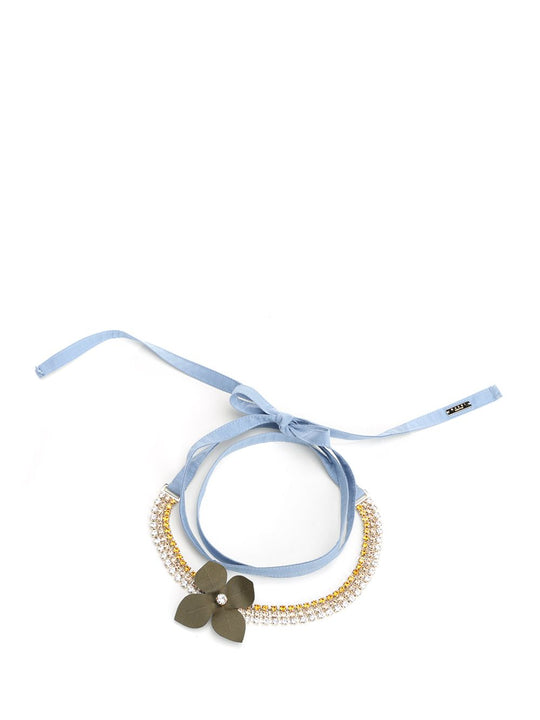 Flower Necklace Jewelry Multicolor