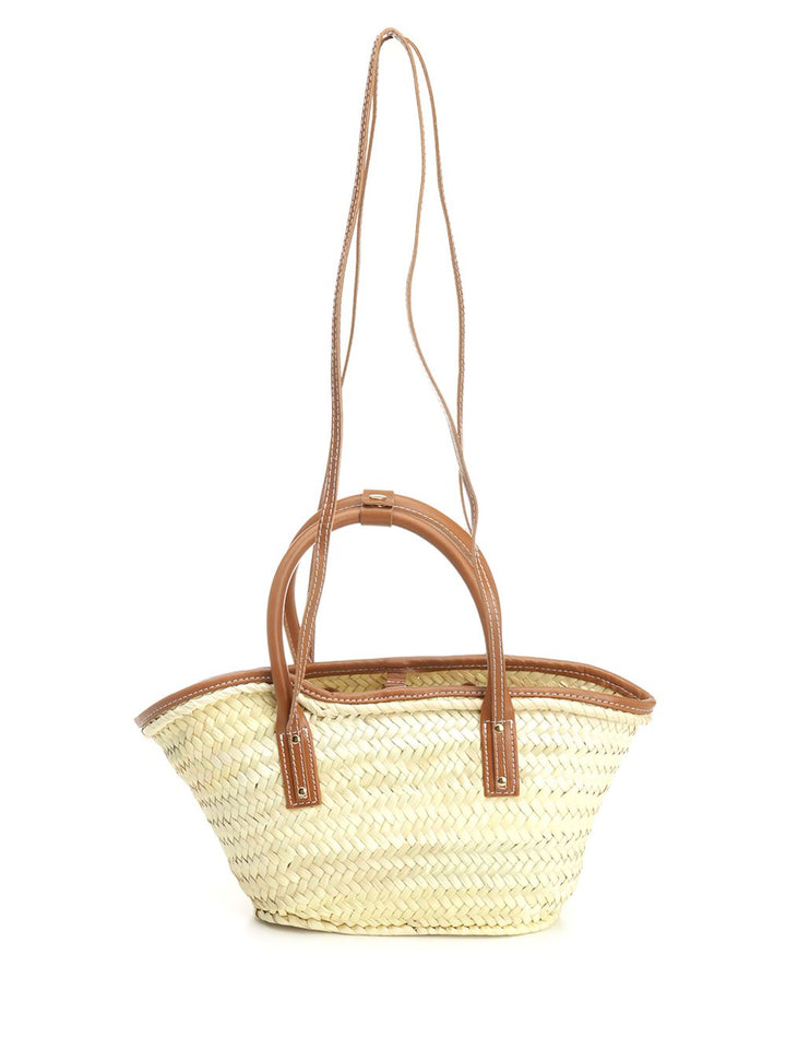 Jacquemus Small Basket Suns Handbags - Brown | 431f939d3123f711a5cc4a29f292d9cfde1534f4