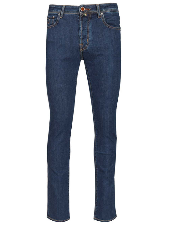 Pant 5 Pkt Special Slim Fit Bard R2 Salpa Porsche 10 Oz Jeans Blue
