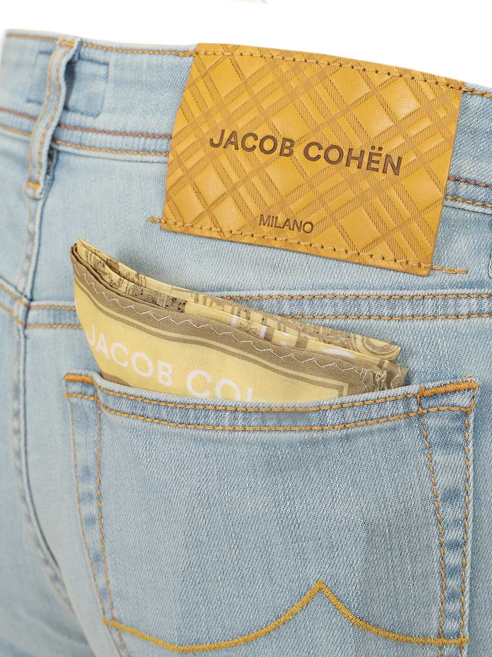 Jacob Cohen Bard Regular-Slim 5-Pocket Jeans - Light blue | 00162744983907bbdee85c2fe3030e8af72bf57c