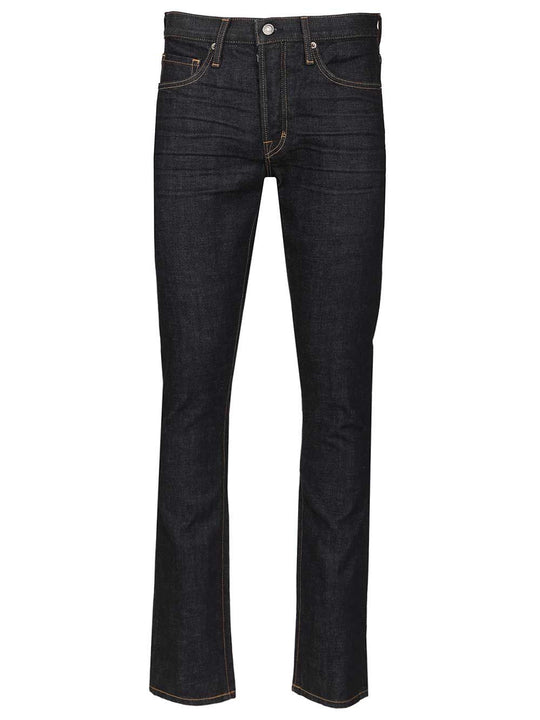 Selvedge Slim Fit Jeans Blue