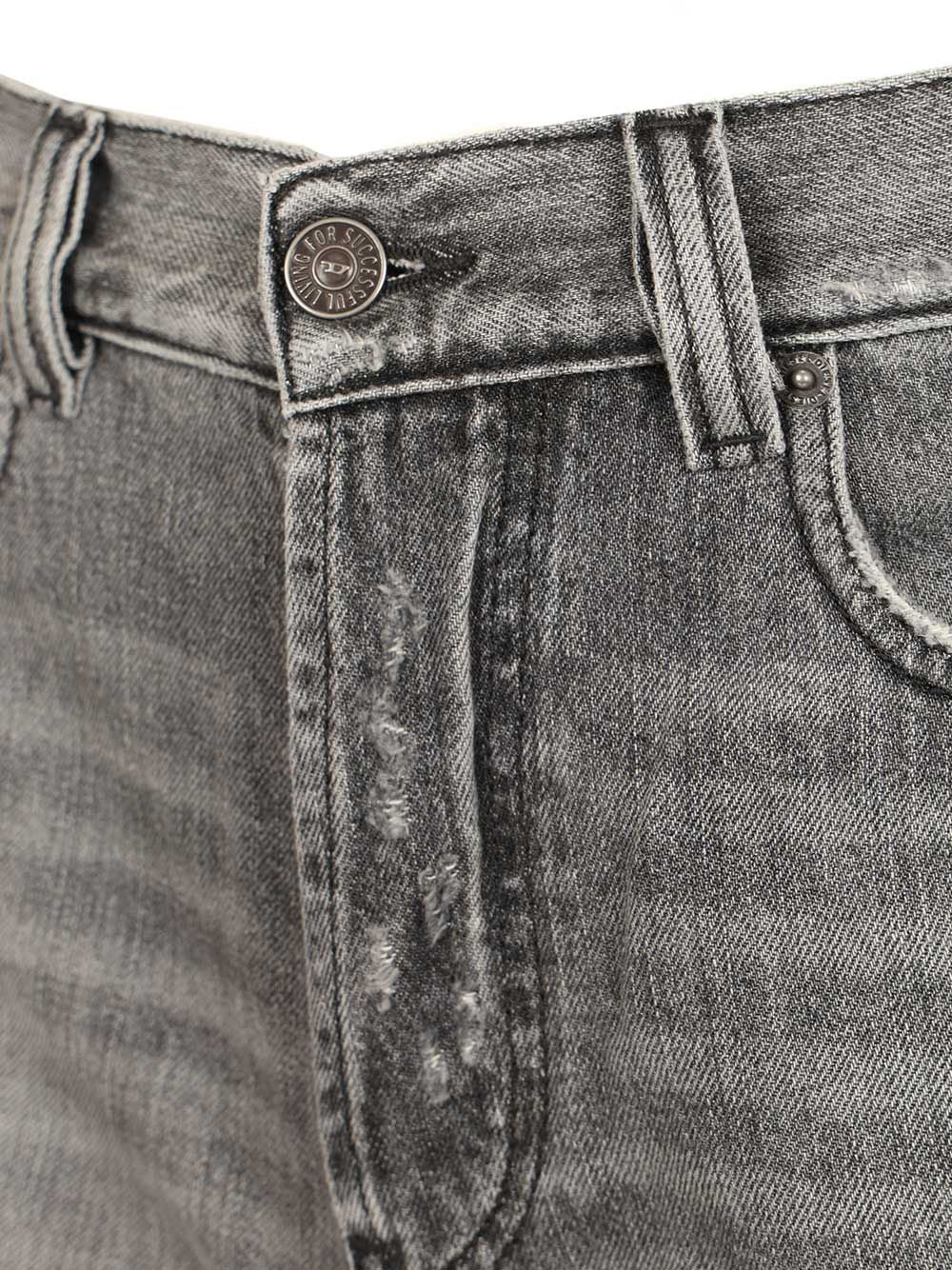 Diesel Denim Shorts Trousers - Grey | f14f83bbea946ddd9614dda305c3502210bb8212