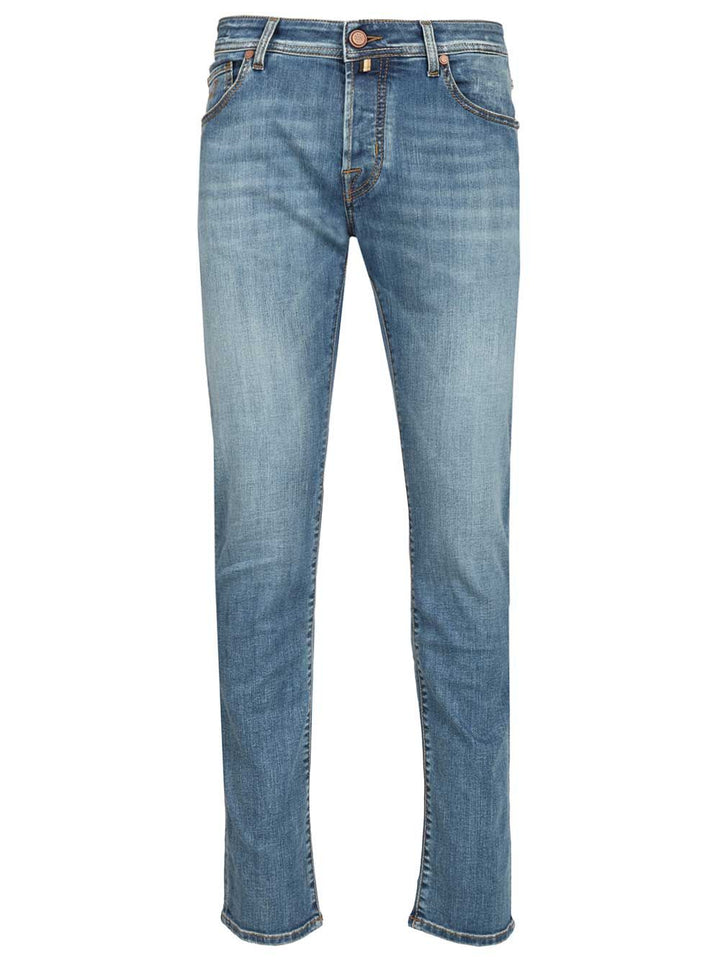 Jacob Cohen Pant 5 Pkt Super Slim Fit Nick Slim R1 Salpa Bruc 10 Oz Jeans - Light blue | f36bb32326fa7cf2329ce5939941adf59db80e38