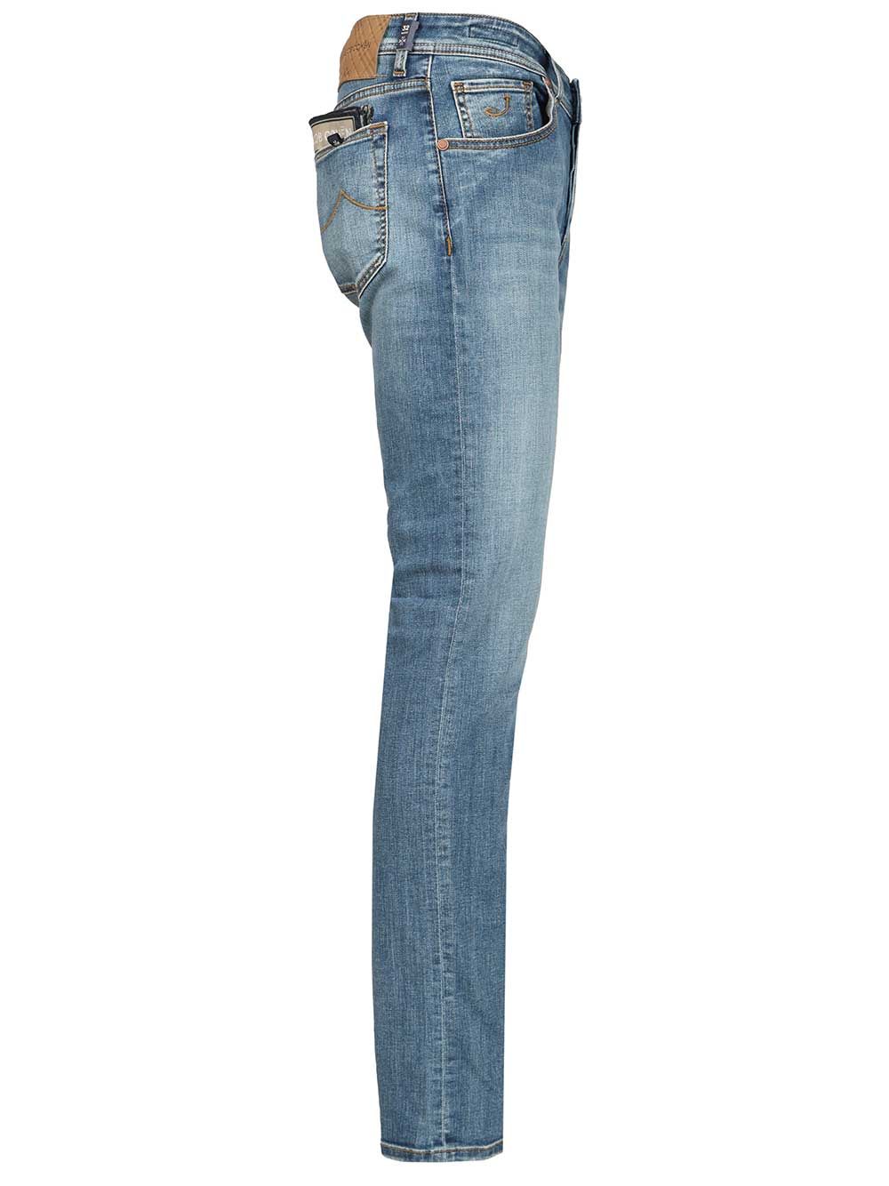 Jacob Cohen Pant 5 Pkt Super Slim Fit Nick Slim R1 Salpa Bruc 10 Oz Jeans - Light blue | f42ec90e971db430a0ef9c135f7ccb8436c084a7