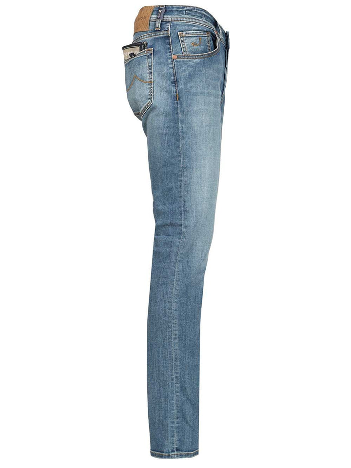 Jacob Cohen Pant 5 Pkt Super Slim Fit Nick Slim R1 Salpa Bruc 10 Oz Jeans - Light blue | f42ec90e971db430a0ef9c135f7ccb8436c084a7