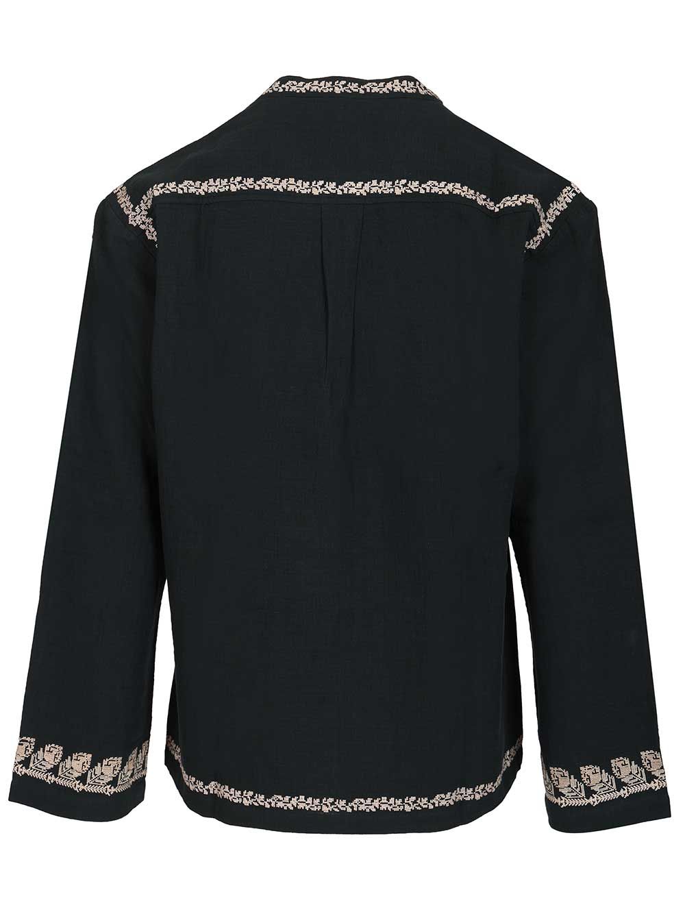 Marant Cizalie Top Shirts - Black | 80a690dc0d77ff642535c68908dfb8cd87a8b0c1