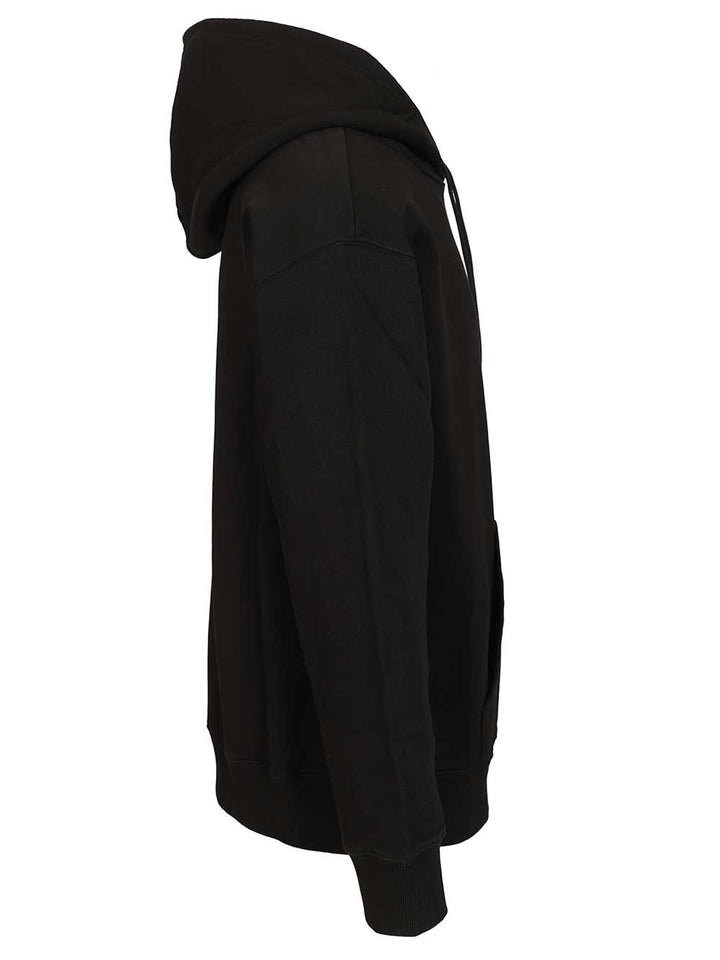 Mm6 Maison Margiela Numeric Hoodie Sweatshirts - Black | 30680ccd4aa42e54081c37537c5171aa8fa2373b