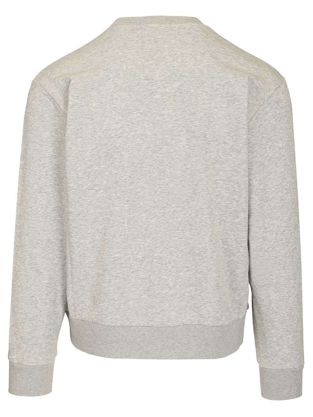 Mm6 Maison Margiela Spray Print Sweatshirt Sweatshirts - Grey | 1e41917c561653624f630cab54baf9ed0d1944dd