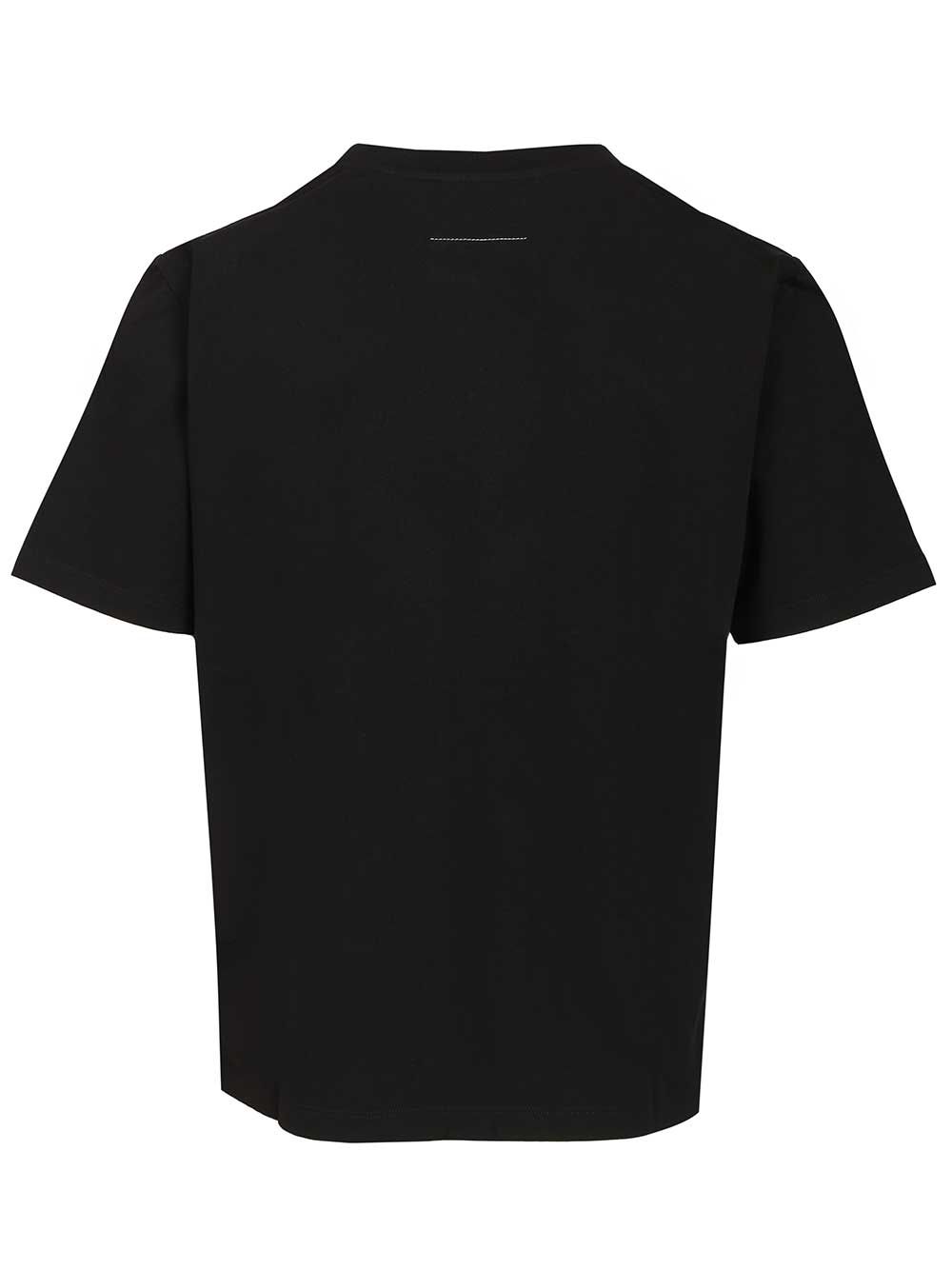 Mm6 Maison Margiela  T-Shirt - Black | a4dad09bf0c9bcd6a6de9626a0c4822b14afc2d8
