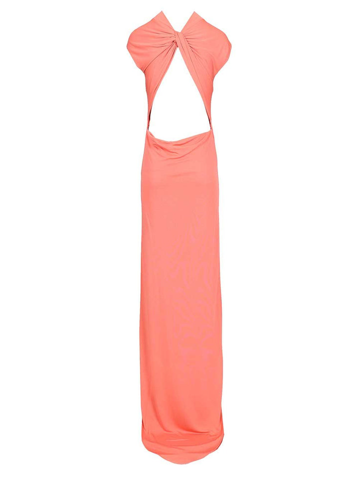 Tom Ford Long Dress In Crepe Jersey Dresses - Rose | 55121689af64b5cfe6d7c2287ed0c791a61121c3