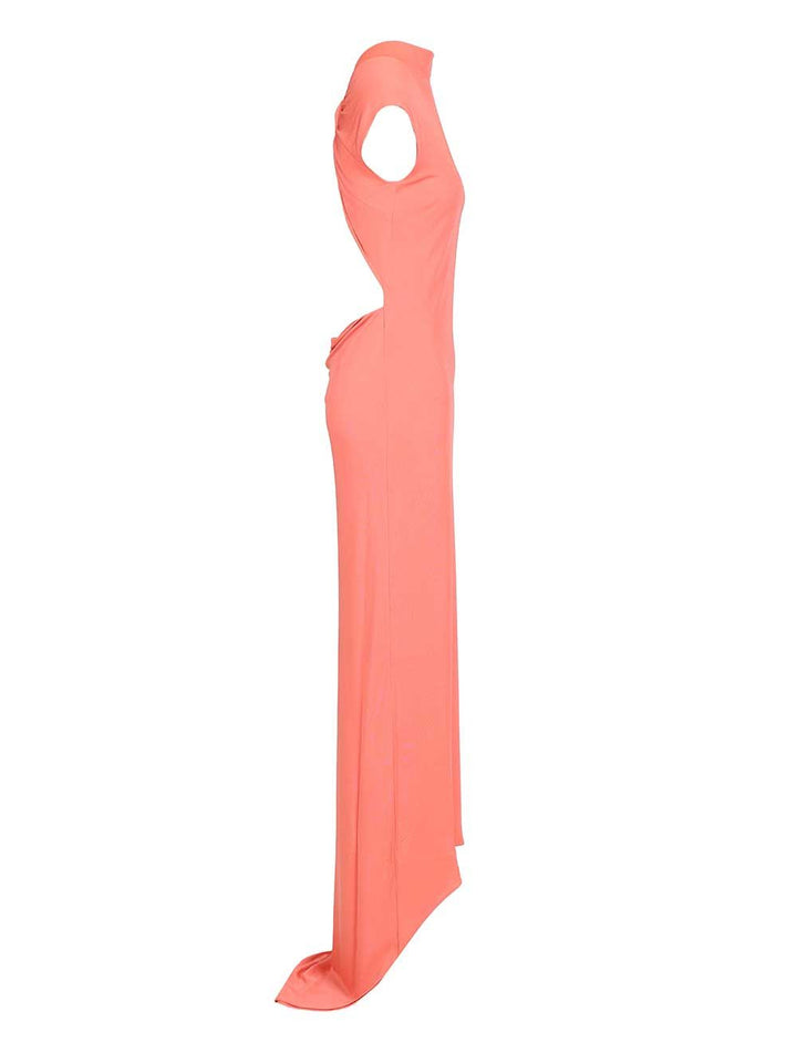 Tom Ford Long Dress In Crepe Jersey Dresses - Rose | 67191f649ddf6638c98382387905025858d898e2