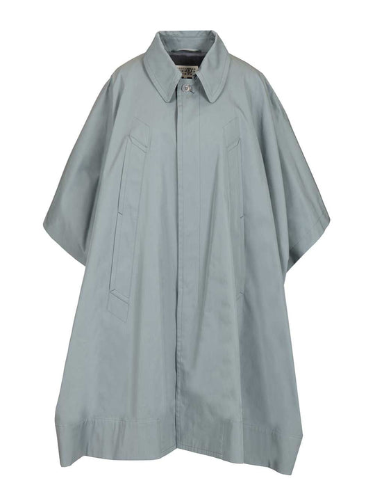 Mm6 Margiela Trench Coat Coats Blue