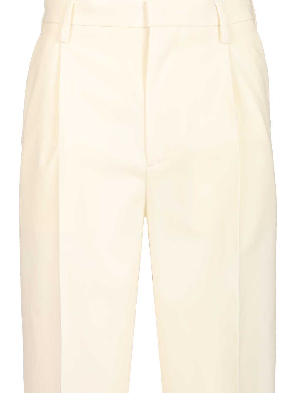 Mm6 Maison Margiela Pants Trousers - Beige | 86a89930698b21c503a68aebe6c39d002aef33cf
