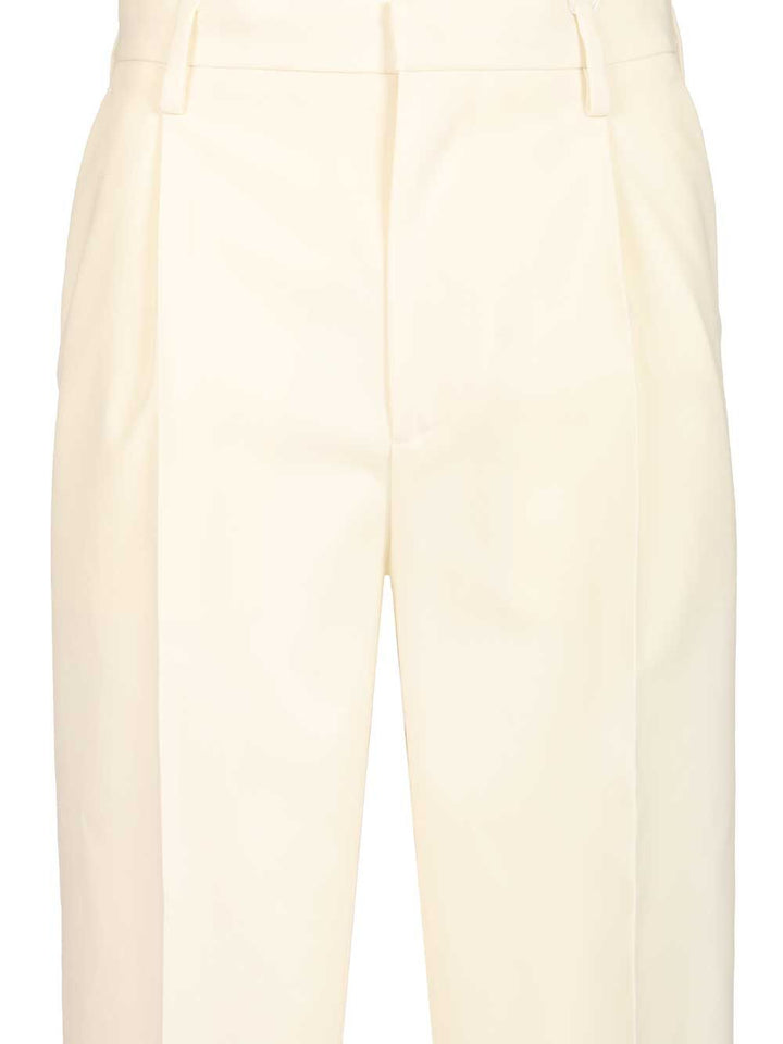 Mm6 Maison Margiela Pants Trousers - Beige | 86a89930698b21c503a68aebe6c39d002aef33cf