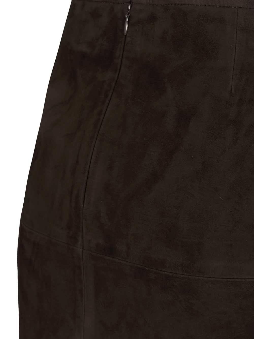 Loulou De Saison Engel Pencil Skirt Skirts - Brown | 3d82309b610d28f31129372654223f691286043d