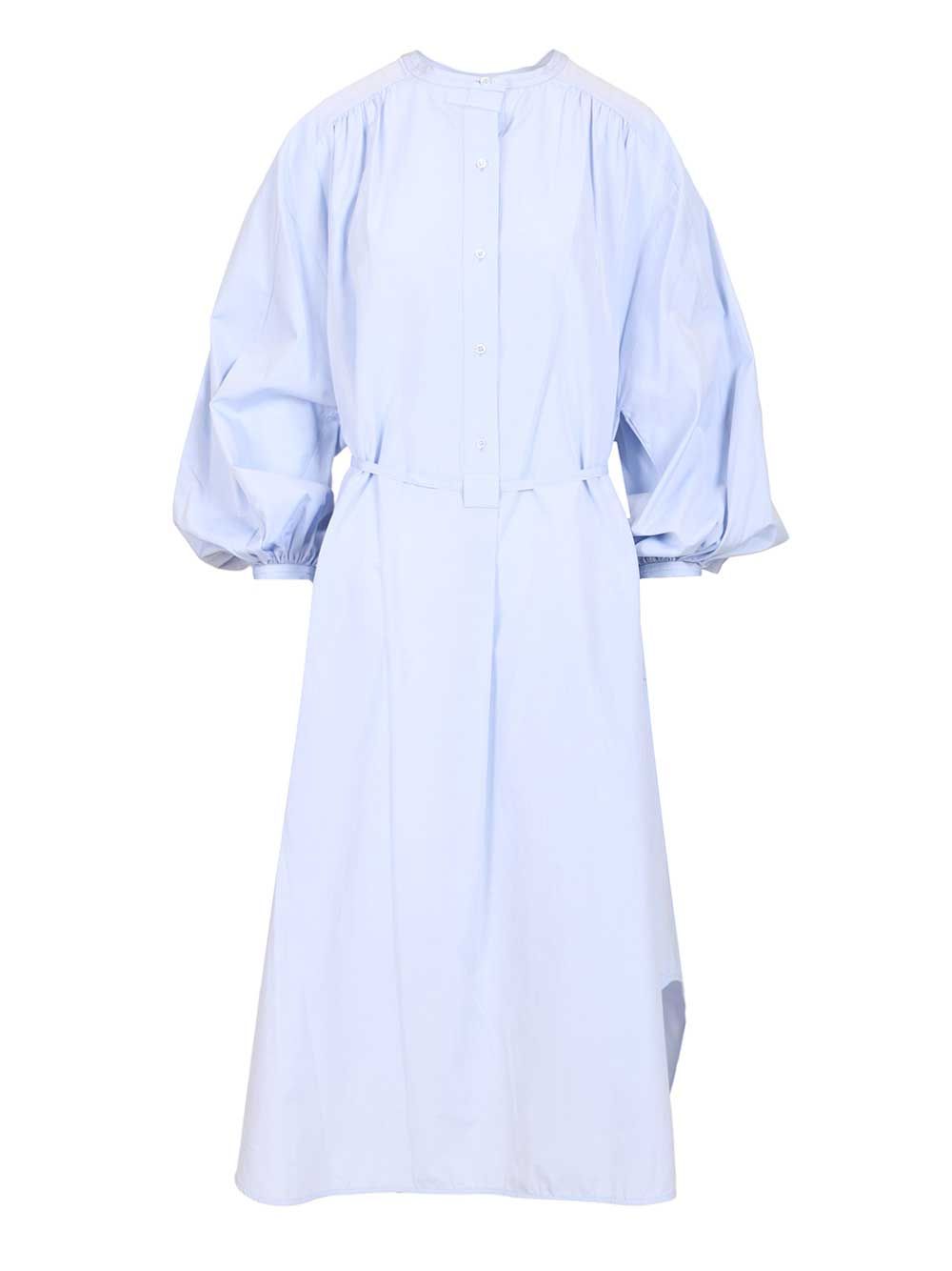 Loulou De Saison Vitti Dresses - Light blue | 07594b973b018b150d42f6e455cd4af21aef0690